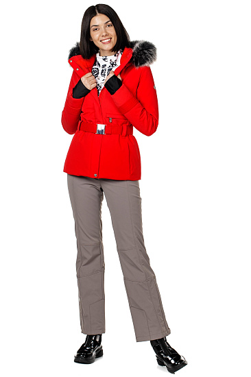 Футболка женская PoivreBlanc W19-1940-WO Brown Flower - Фото 5 большая