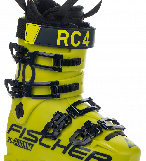 Горнолыжные ботинки Fischer Rc4 Podium 90 Yellow/Yellow - Фото 3 большая