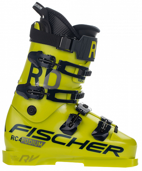 Горнолыжные ботинки Fischer Rc4 Podium 70 Yellow/Yellow - Фото 1 большая
