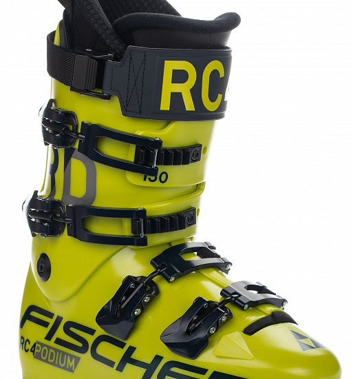 Горнолыжные ботинки Fischer Rc4 Podium 70 Yellow/Yellow - Фото 3 большая