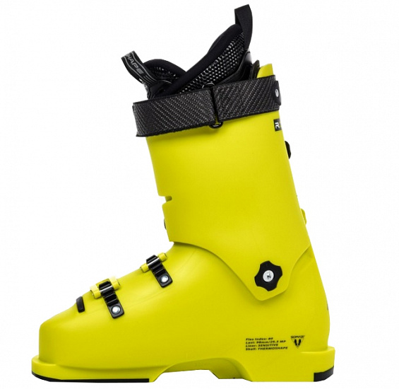 Горнолыжные ботинки Fischer RC4 80 Thermoshape - Yellow/Ye - Фото 3 большая