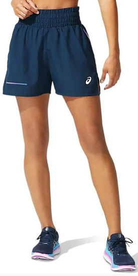 Шорты женские ASICS Visibility French Blue/Digital Grape - Фото 1 большая