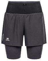 Шорты женские Nordski Trail 2 в 1 Black