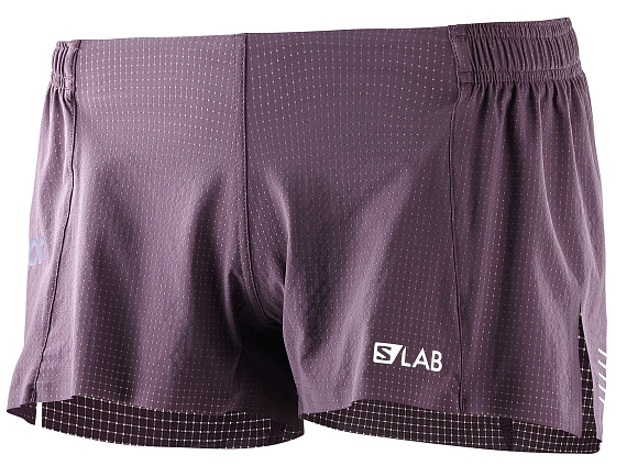 Шорты женские Salomon S/Lab Short 3 Maverick - Фото 1 большая