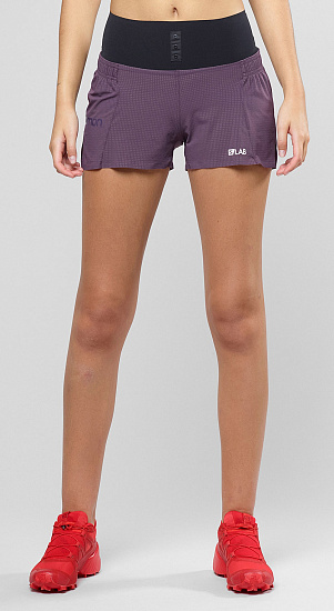 Шорты женские Salomon S/Lab Short 3 Maverick - Фото 2 большая