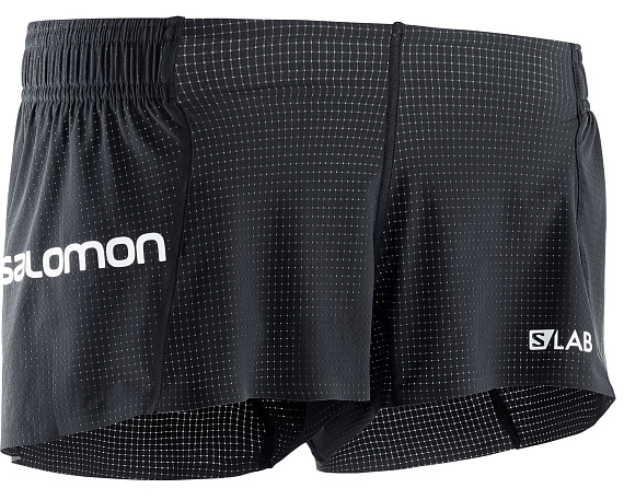 Шорты женские Salomon S/Lab Short 3 Black - Фото 3 большая