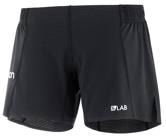 Шорты женские Salomon S/Lab Short 6 Black - Фото 1 большая