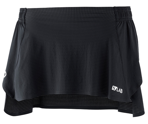 Юбка женская Salomon S/Lab Skirt Black - Фото 1 большая