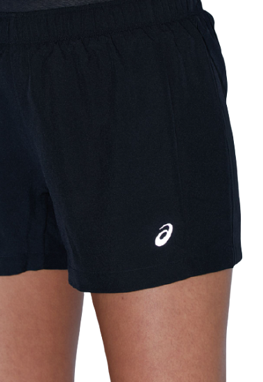 Шорты женские ASICS Icon 4In Performance Black/Carrier Grey - Фото 5 большая