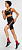Шорты женские Nike City Ready Run Black/University Red/White/Reflect Black - Фото 2 малая
