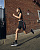 Шорты женские Nike City Ready Run Black/University Red/White/Reflect Black - Фото 3 малая