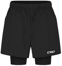 Шорты женские CEP C48W The Run 2in1 Black