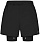 Шорты женские CEP C48W The Run 2in1 Black - Фото 2 малая