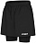 Шорты женские CEP C48W The Run 2in1 Black - Фото 3 малая