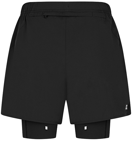 Шорты женские CEP C48W The Run 2in1 Black - Фото 2 большая