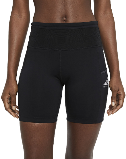 Шорты женские Nike Epic Luxe Trail Black - Фото 2 большая
