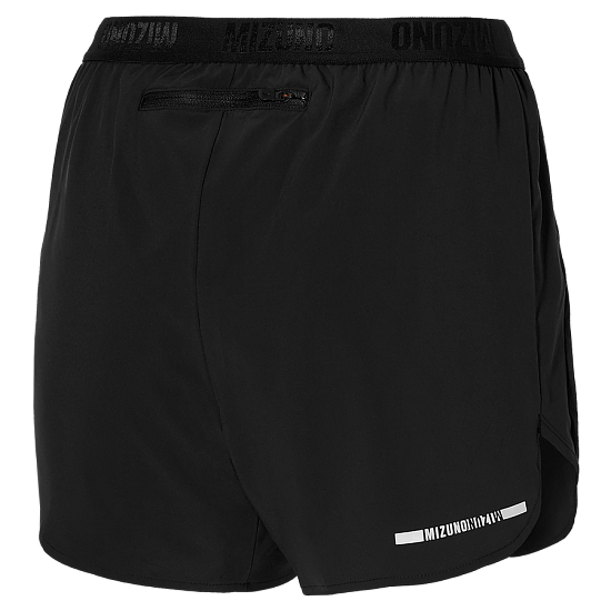 Шорты женские Mizuno Aero 4.5 Black - Фото 2 большая