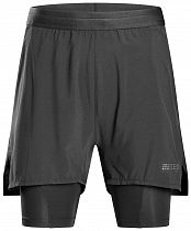 Шорты женские CEP C48W The Run 2in1 Black