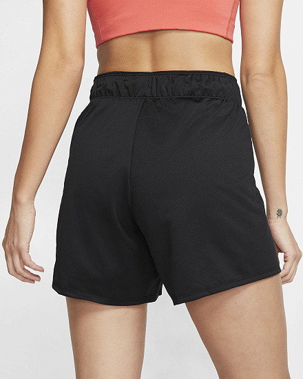 Шорты женские Nike Dry Attk 2.0 TR5 Black/Particle Grey - Фото 3 большая