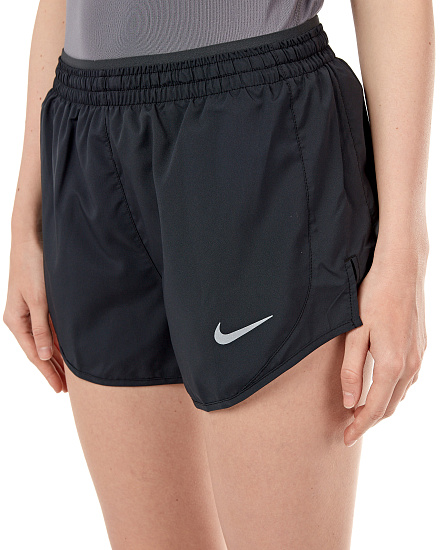 Шорты женские Nike Tempo LX 3In Black/Anthracite/Reflective Silv - Фото 6 большая