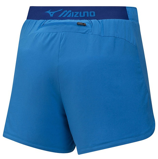 Шорты женские Mizuno Alpha 4.0 Син - Фото 2 большая