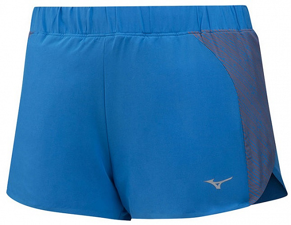 Шорты женские Mizuno Aero 2.5 Син - Фото 1 большая