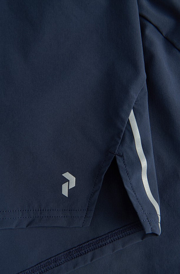Шорты женские Peak Performance Alum Light Blue Shadow - Фото 4 большая