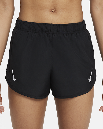 Шорты женские Nike Dri-FIT Tempo Race Black - Фото 3 большая