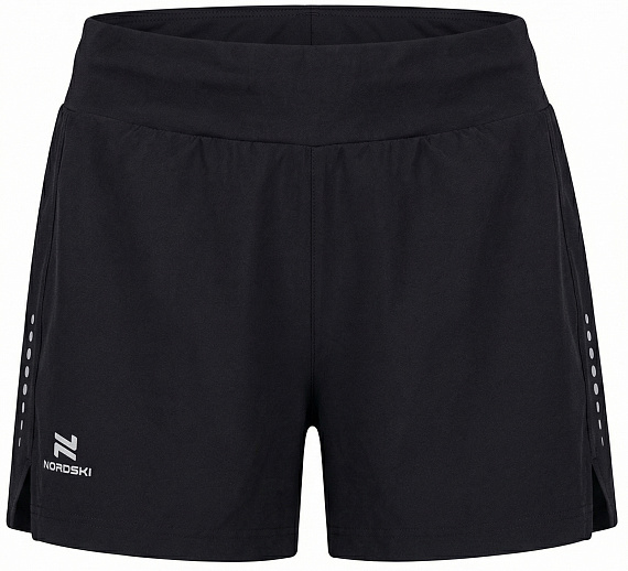 Шорты женские Nordski Pro Black - Фото 1 большая