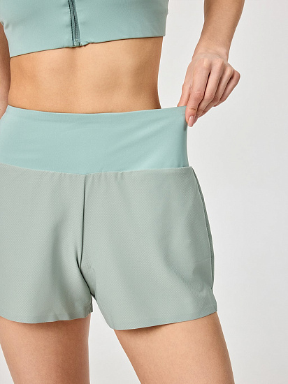 Шорты женские Nordski Pro Ice Mint - Фото 5 большая