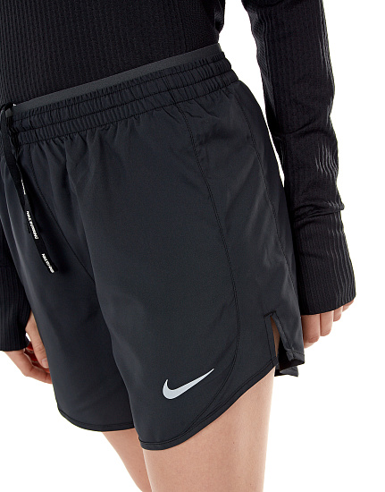 Шорты женские Nike Tempo LX 5In Black/Anthracite/Reflective Silv - Фото 9 большая