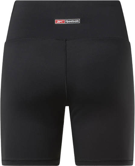 Шорты женские Reebok Lux Bold Black - Фото 4 большая