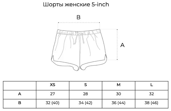 Шорты женские Insanity 5-inch Черный - Фото 5 большая