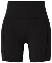 Шорты женские New Balance NB Sleek Pocket High Rise 6 Black