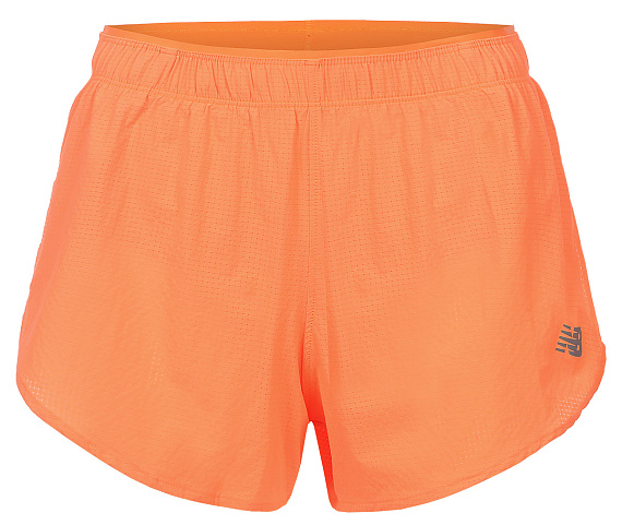 Шорты женские New Balance RC Ultra Light Hot Mango - Фото 1 большая