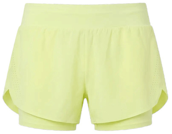 Шорты женские Anta 862625504-4 Cyber Lime Green - Фото 1 большая