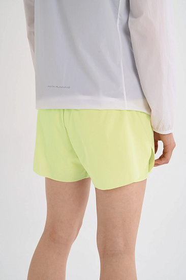 Шорты женские Anta 862625504-4 Cyber Lime Green - Фото 6 большая