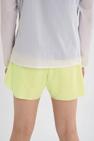 Шорты женские Anta 862625504-4 Cyber Lime Green - Фото 7 большая