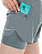 Шорты женские Nike Eclipse 2In1 Smoke Grey - Фото 5 малая