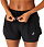 Шорты женские ASICS Road 2-N-1 3.5in Performance Black/Performance Black - Фото 9 малая