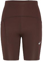 Шорты женские ASICS Road High Waist 8in Sprinter Coffee