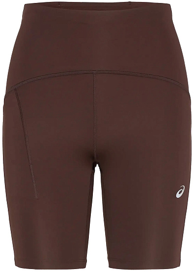 Шорты женские ASICS Road High Waist 8in Sprinter Coffee - Фото 1 большая