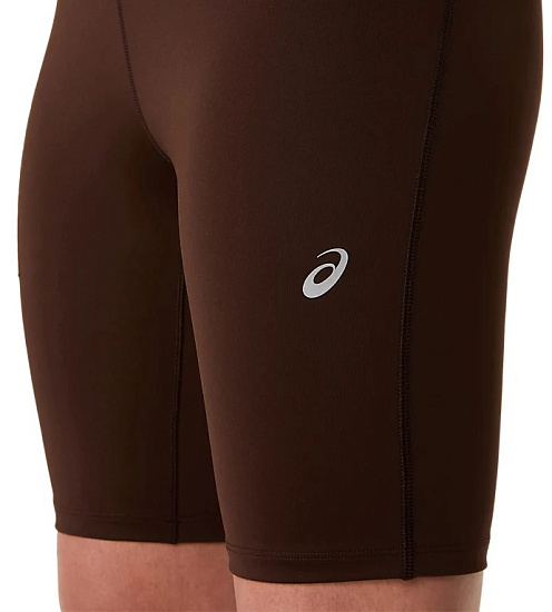 Шорты женские ASICS Road High Waist 8in Sprinter Coffee - Фото 6 большая