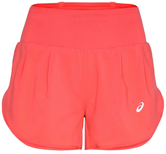 Шорты женские ASICS Road 3.5in Coral Reef - Фото 1 большая