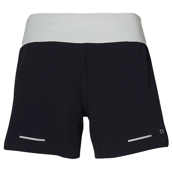 Шорты женские ASICS Lite-Show 4.5IN Short Performance Black - Фото 2 большая