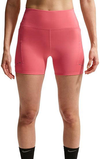 Шорты женские Nike Dri-FIT Swift Hr 4 Sea Coral/Reflective Silver - Фото 1 большая