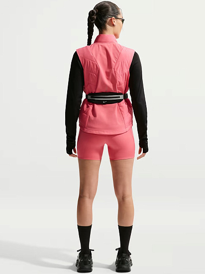 Шорты женские Nike Dri-FIT Swift Hr 4 Sea Coral/Reflective Silver - Фото 5 большая