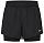 Шорты женские Nike Swift Dri-FIT Mr 2n1 Black/Reflective Silver - Фото 1 малая
