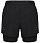 Шорты женские Nike Swift Dri-FIT Mr 2n1 Black/Reflective Silver - Фото 2 малая