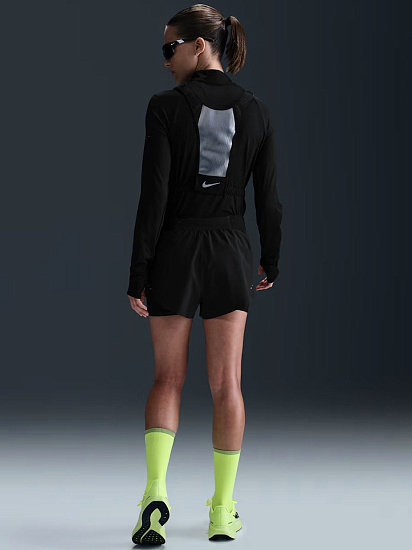 Шорты женские Nike Swift Dri-FIT Mr 2n1 Black/Reflective Silver - Фото 7 большая